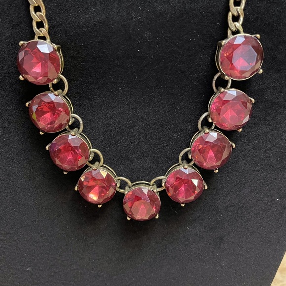 Chloe + Isabel faux garnet necklace - Picture 3 of 6